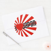 Ich höre Japan! Runder Aufkleber (Umschlag)