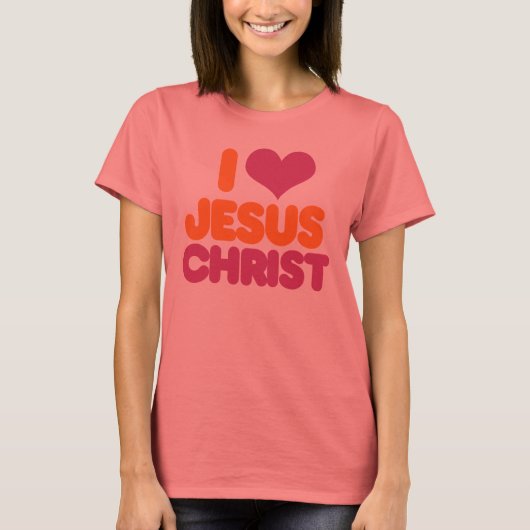 Ich höre Jesus Christus T-Shirt (Vorderseite)