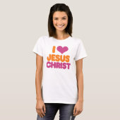 Ich höre Jesus Christus T-Shirt (Vorne ganz)