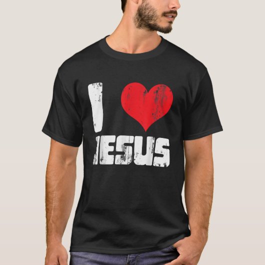 Ich höre Jesus T-Shirt (Vorderseite)