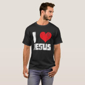 Ich höre Jesus T-Shirt (Vorne ganz)