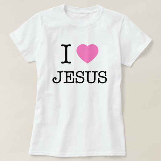 Ich höre Jesus T-Shirt (Design vorne)