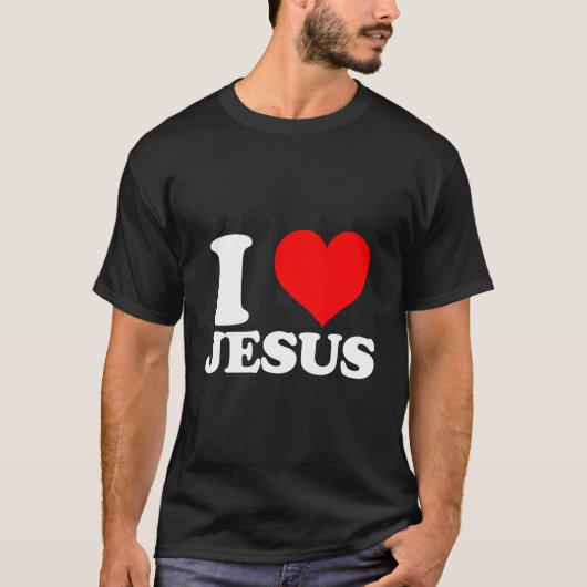 Ich höre Jesus T-Shirt (Vorderseite)