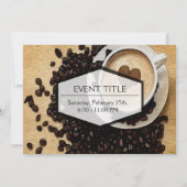 Ich höre Kaffee Einladung (Rückseite)