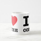 Ich höre Kaffee Kaffeetasse (Mittel)