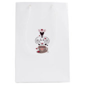 Ich höre Kaffee Mittlere Geschenktüte (Vorderseite)