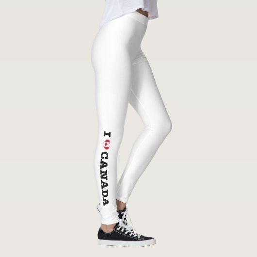 Ich höre Kanada Leggings (Rechts)