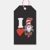 Ich höre Katze im Hut Geschenkanhänger (Vorderseite)