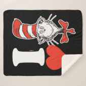 Ich höre Katze im Hut Sherpadecke (Vorderseite (Horizontal))