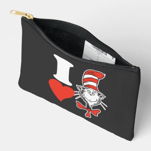 Ich höre Katze im Hut Zubehörtasche (Offen)