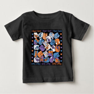 Ich höre Katzen! Collage Baby T-shirt