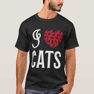 Ich höre Katzen Haustier Katze Besitzer I Liebe Ka T-Shirt