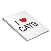 Ich höre Katzen Notizblock (Rechte Seite)