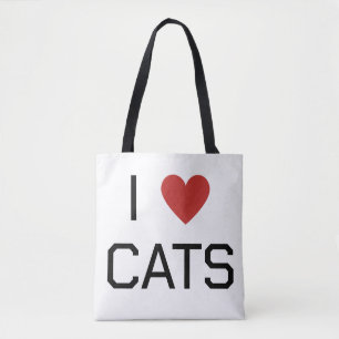 Ich höre Katzen Tasche
