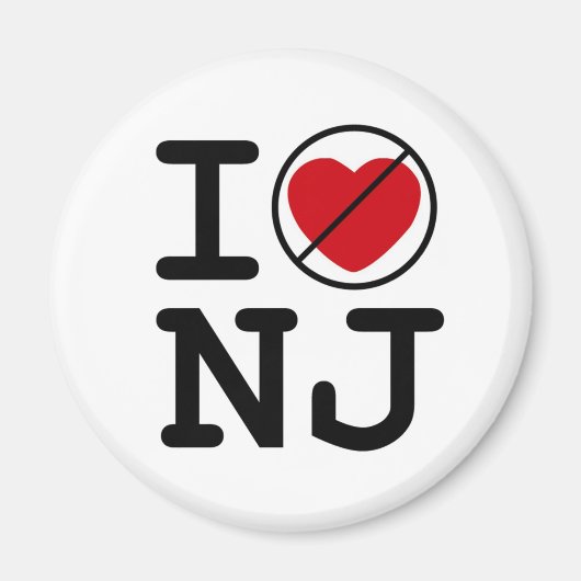 Ich höre kein New Jersey Magnet (Vorne)