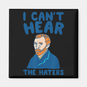 Ich höre keine lustigen Kunstwerke Magnet