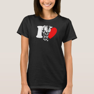 Ich höre Kühe Bauer Rind Rancher Kuh T-Shirt