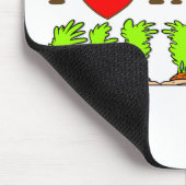 Ich höre Landwirtschaft Mousepad (Ecke)