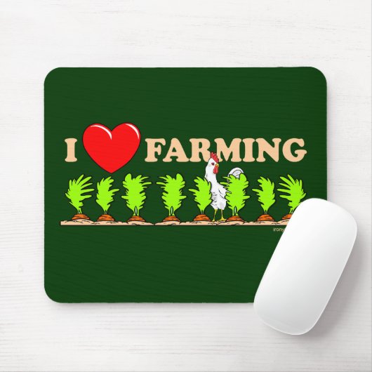 Ich höre Landwirtschaft Mousepad (Mit Mouse)