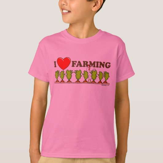 Ich höre Landwirtschaft T-Shirt (Vorderseite)