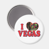 Ich höre Las Vegas Magnet (Vorderseite/Rückseite)