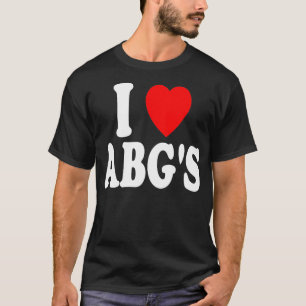 Ich höre Liebe ABGs Asian Girl ABG Boba Baddies Bu T-Shirt