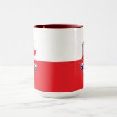 Ich höre Liebe Houston Texas Tasse (Zentrum)