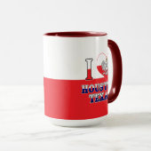 Ich höre Liebe Houston Texas Tasse (VorderseiteRechts)