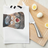 Ich höre [Liebe] Kappa 河 童 Küchentuch (Viertel Falte)