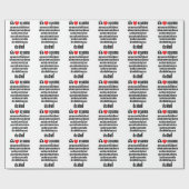 Ich höre [Liebe] Krung Thep Maha Nakhon ... Geschenkpapier (Flach)