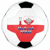 Ich höre Liebe McCook Texas Fußball (Vorderseite)