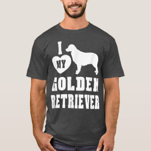 Ich höre Liebe mein Golden Retriever Hund Rasse Un T-Shirt