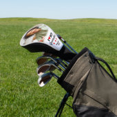 Ich höre Liebe mein Großmutter Foto Name Großkind Golf Headcover (In SItu)