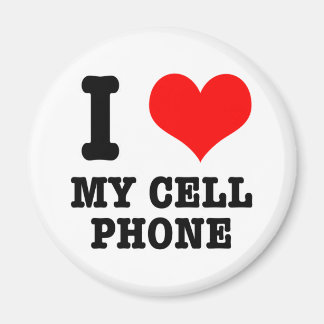 ICH HÖRE (LIEBE) mein Handy Magnet