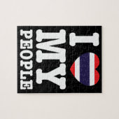 Ich höre (Liebe) Meine Thai-Leute Puzzle (Horizontal)