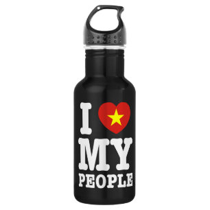 Ich höre (Liebe) meine Vietnam-Leute Trinkflasche