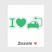 Ich höre {Liebe} NEVs Aufkleber (Blatt)