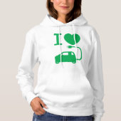 Ich höre {Liebe} NEVs Hoodie (Vorderseite)