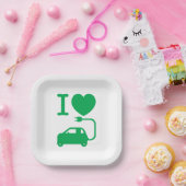 Ich höre {Liebe} NEVs Pappteller (Party)