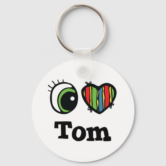 Ich höre (Liebe) Tom Schlüsselanhänger (Vorderseite)