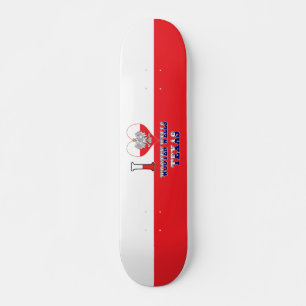 Ich höre Liebe Wooten Wells Texas Skateboard