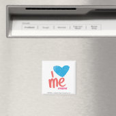 Ich höre Me Aqua/Pink Magnet (In Situ (Geschirrspüler))