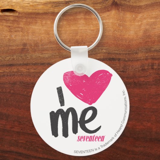 Ich höre Me Magenta Schlüsselanhänger (Vorderseite)