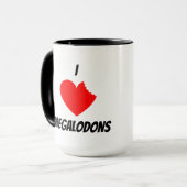 Ich höre Megalodons Tasse (Vorderseite Links)