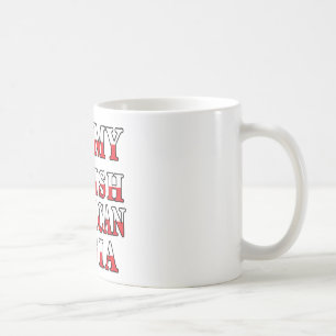 Ich höre mein polnisch-amerikanisches Busia Kaffeetasse