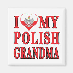 Ich höre mein polnisches Oma Magnet