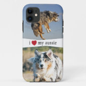 Ich höre meine australische Hirte Case-Mate iPhone Hülle (Rückseite)