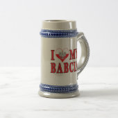 Ich höre meine Babcia Bierglas (VorderseiteRechts)