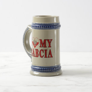 Ich höre meine Babcia Bierglas