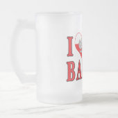 Ich höre meine Babcia Mattglas Bierglas (Links)